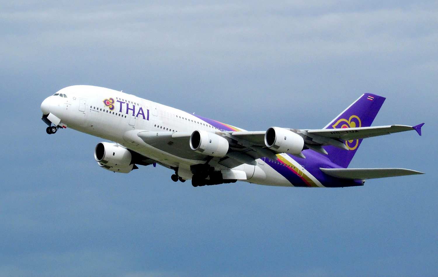 Start Thai-Airways Airplane Airbus A380 - Langstreckenflug