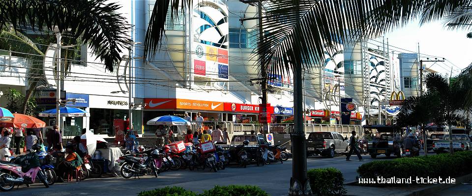 Shopping Mall auf dem Pattaya Bazaar