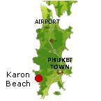 Phuket Karten [ Karon Map ]