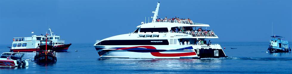 Thailand Tickets für Fähren und Boote online kaufen
