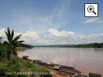 Chiang Khan Flusslandschaft am Mekong