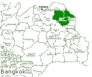 Sakhon-nakhon carte Nakhon-phanom