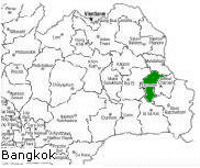 Map Yasothon Karte