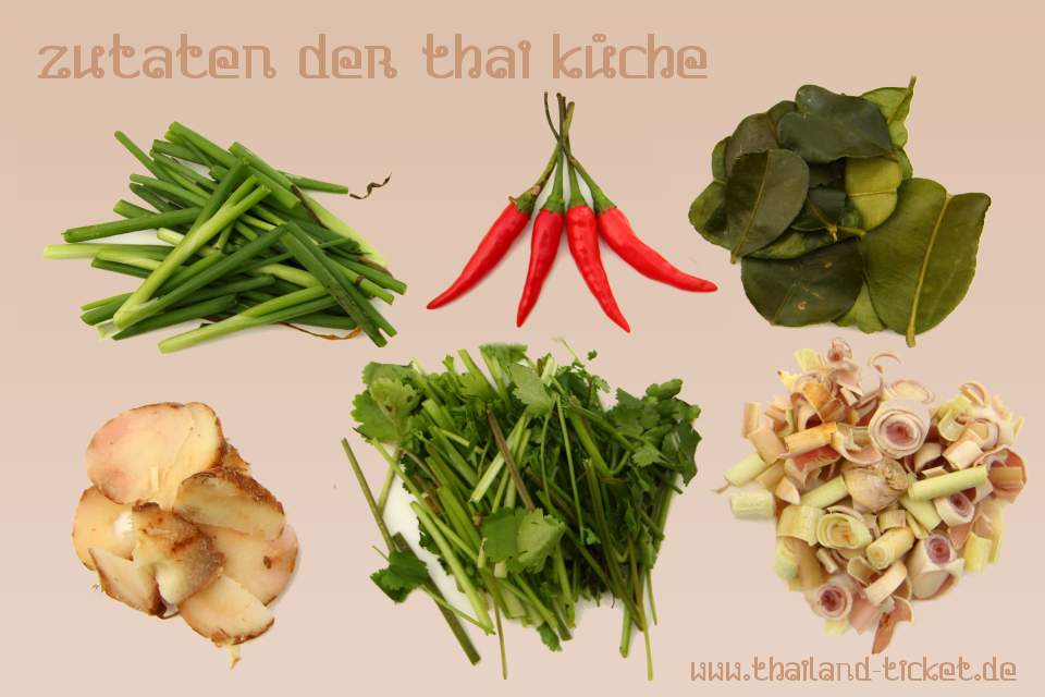 Foto: Zutaten fr Thai Kchenrezepte