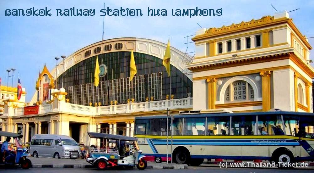 Bild: Bangkok Train Station Hualampong