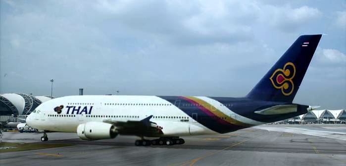 Airbus A380 Airport Bangkok