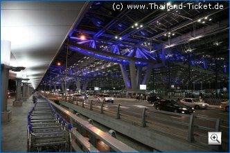 Abflughalle Flughafen Bangkok