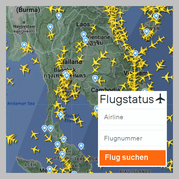 Der beste Flug-Tracker - Flugstatus und Flugverptungen checken