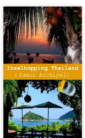 Reisebeschreibung Inselhopping Koh Samui + Full-Moon-Partie Insel Koh Phangan + Kayaking Ang Thong + Tauchen Koh Tao