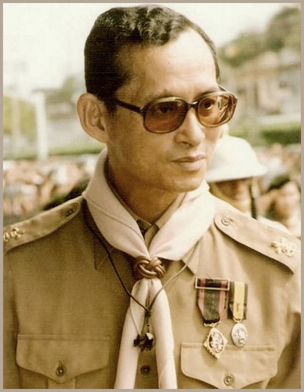 Knig Bhumibol Portraitfoto