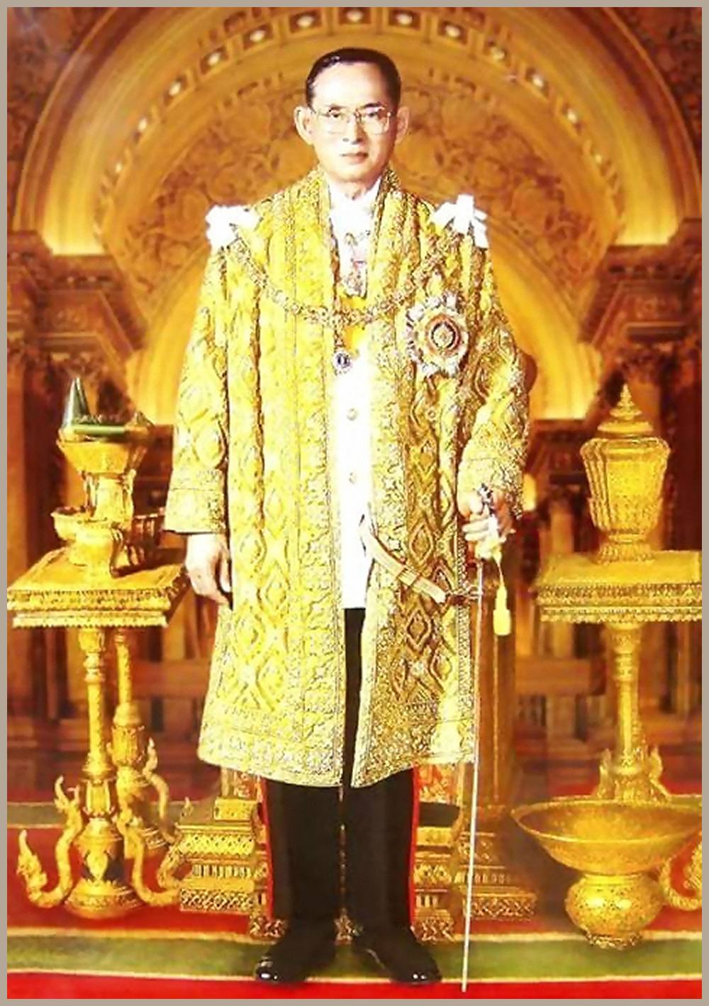 Staatsoberhaupt Knig Bhumibol